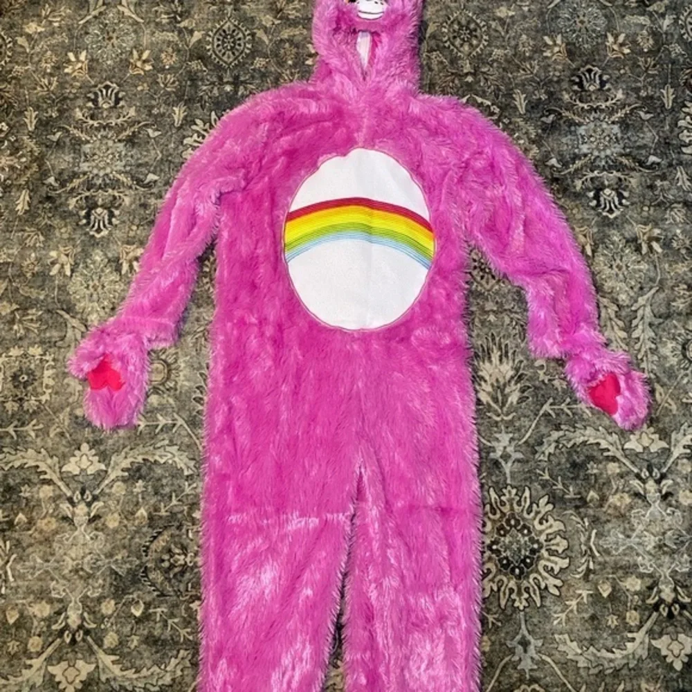 Care Bears Child Medium Classic Pink‎ Cheer Bear Costume Y2K Halloween Dress Up